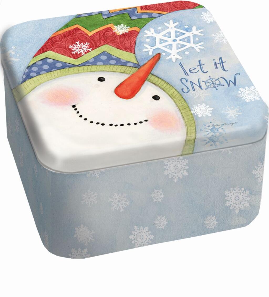 image Snowflakes 13.5 Oz Tin Candle