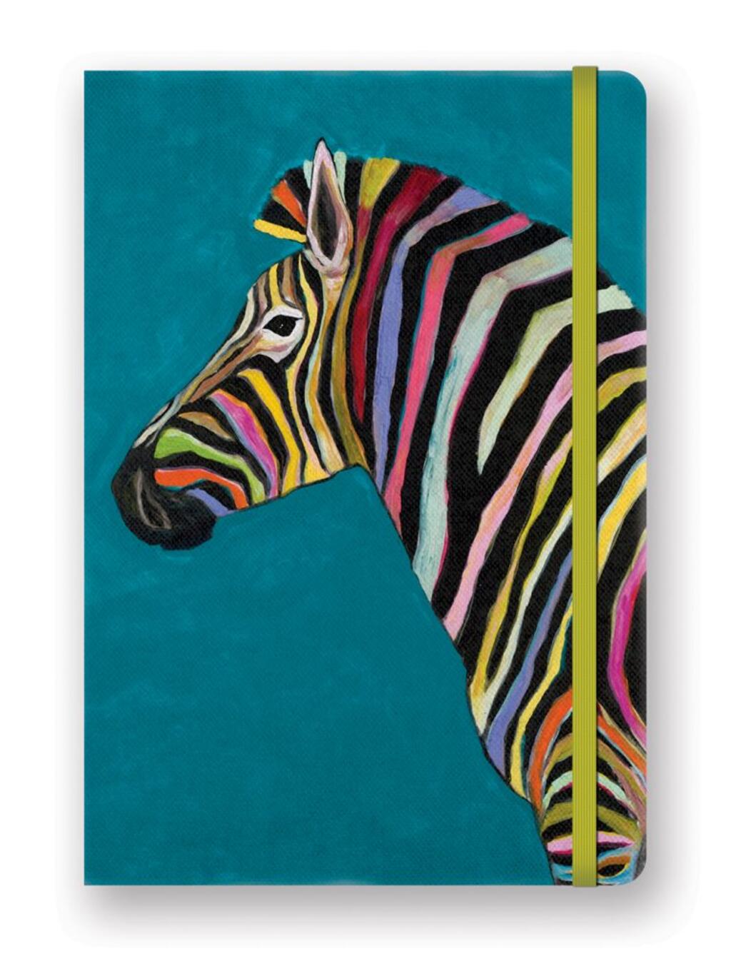 image Rainbow Zebra Compact Deconstructed Journal