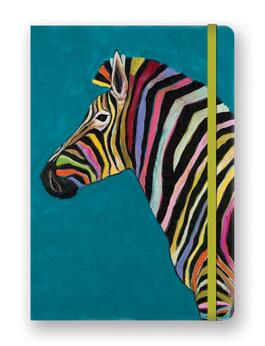 image Rainbow Zebra Compact Deconstructed Journal