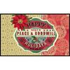 image Peace And Goodwill Doormat