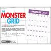 image Monster Grid Wall Calendar - Test