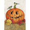 image Happy Jack-O-Lantern Outdoor Flag-Large - 28 x 40