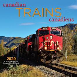 image Trains Canadian Wall Calendar