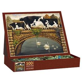 image Lowell Herrero Over the Bridge 500 Piece Puzzle