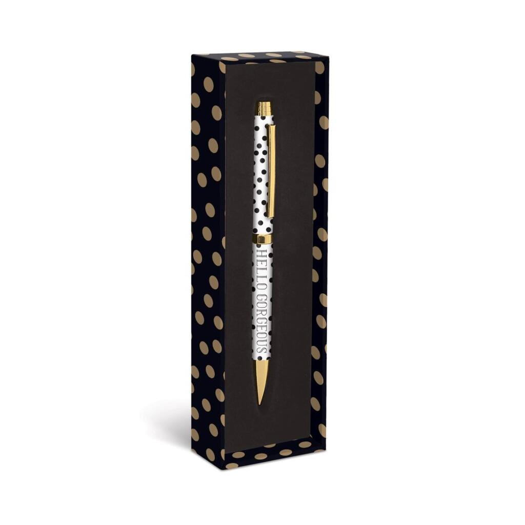 image Gold Dots Fashion Pen