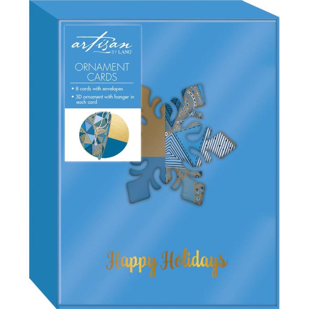 image Frozen Holiday Ornament Christmas Card