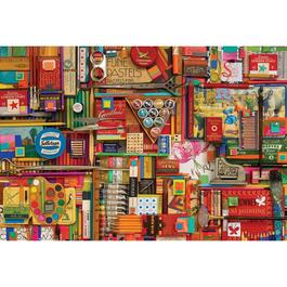 image Vintage Art Supplies 2000 Piece Puzzle