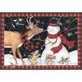 image Reindeer Kisses Petite Christmas Cards