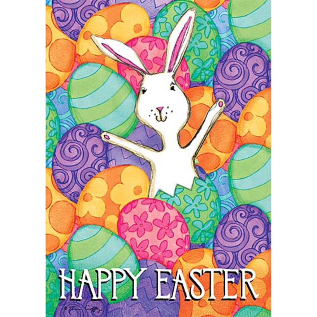 image Happy Easter Outdoor Flag-Large - 28 x 40