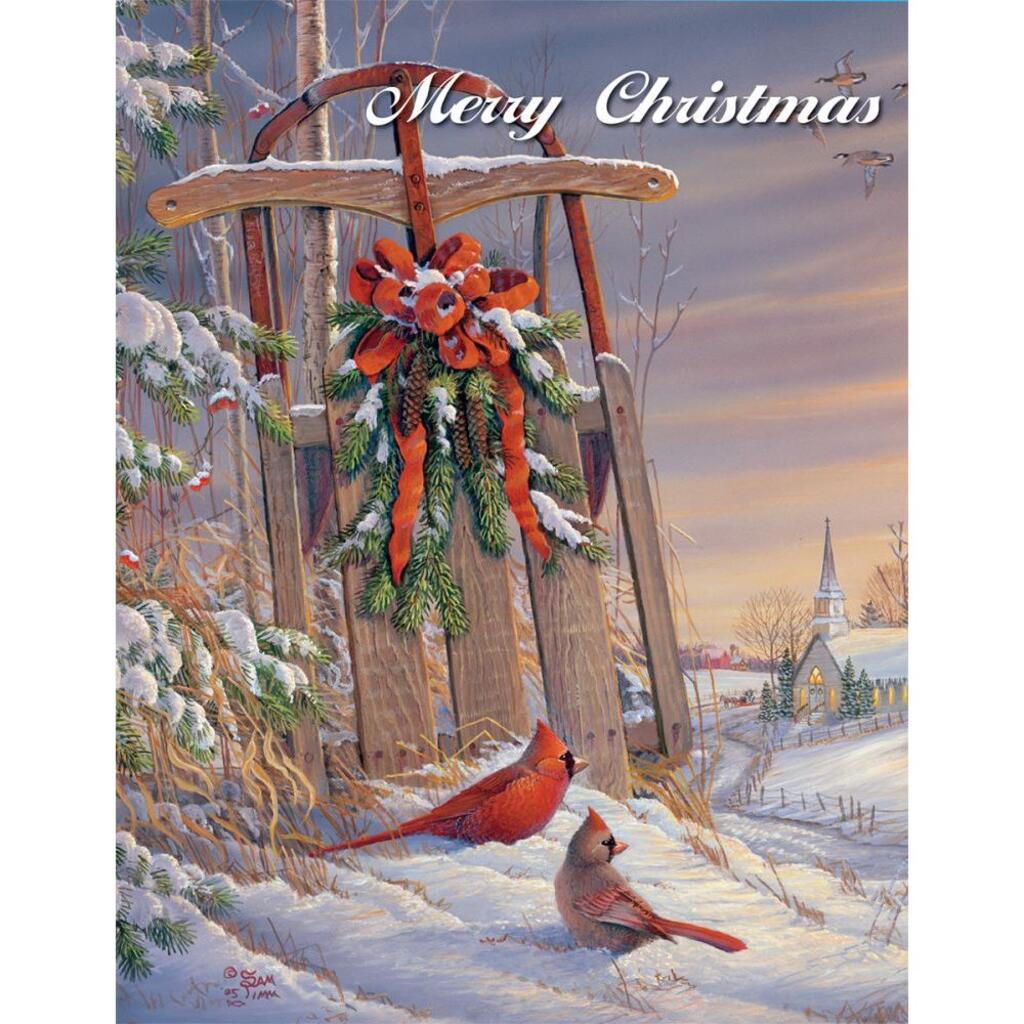 image Wintertime Cardinal Christmas Cards