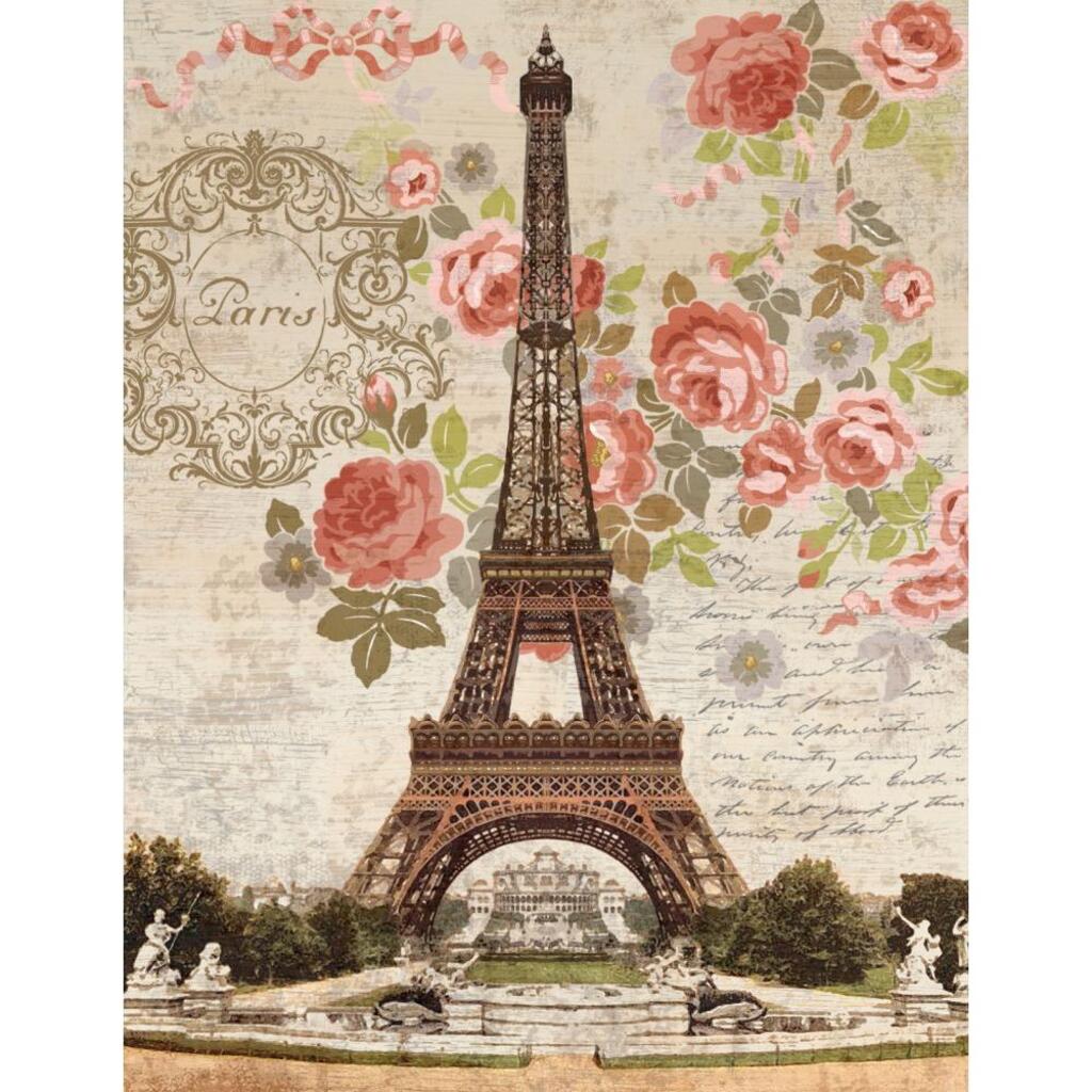 image Dreaming of Paris 5.25" x 4" Blank Note Cards