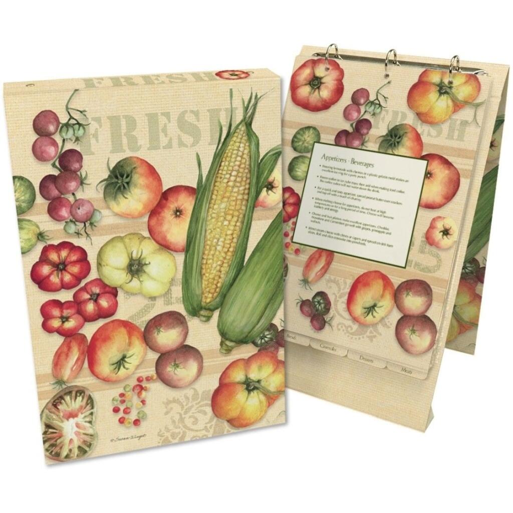image Fresh From The Farm Vertical Recipe Card Album
