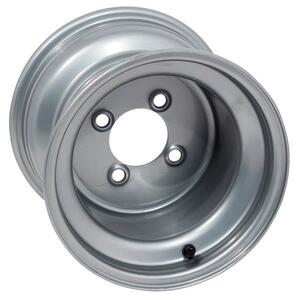 WHEEL, 10X8 STEEL, 3+5 SILVER