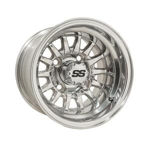 WHEEL, 10X7 MEDUSA, 3+4  POLISHED