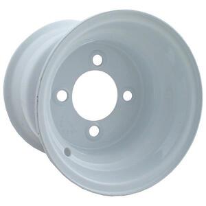 WHEEL, 10X8 STEEL, 3+5 WHITE