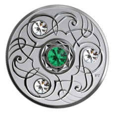 $5 Pure Silver Coin - Birthstones: May (2020)