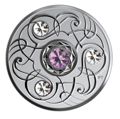 2020 $5 Pure Silver Coin - Birthstones: February