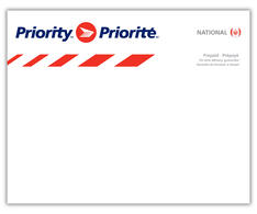 Priority&amp;trade; prepaid national envelopes without label - large size