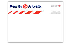 Priority&amp;trade; prepaid regional envelope without label - medium size