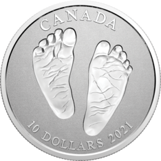 2021 $10 Pure Silver Coin - Welcome to the World!