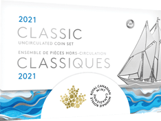 2021 Classic Canadian Uncirculated Coin Collection Set