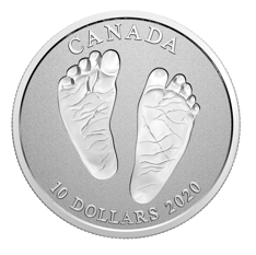 2020 $10 Pure Silver Coin - Welcome to the World!