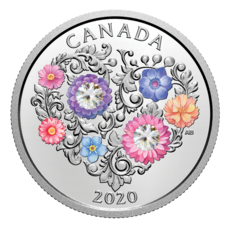 2020 $3 Pure Silver Coin - Celebration of Love