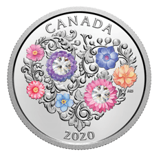 2020 $3 Pure Silver Coin - Celebration of Love