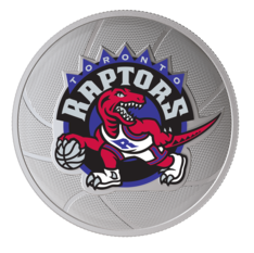 Pièce de 25 $ en argent pur 2020 - 25e saison des Toronto Raptors