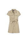 Front view of Canvas Safari Shirtdress opens large image - 1 of 2