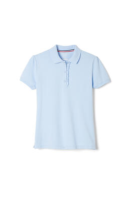  of Short Sleeve Ruffle Polo (Feminine Fit) 