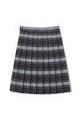 Back View of New! Plaid Below the Knee Skirt opens large image - 2 of 2