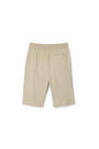 Back View of Knit Waistband Elastic Short opens large image - 2 of 2