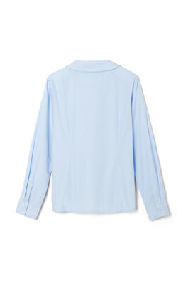 of Long Sleeve Modern Peter Pan Blouse 