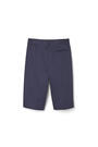 Back View of Flat Front Adjustable Waist Short opens large image - 2 of 2