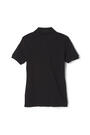 Back View of Short Sleeve Interlock Polo with Picot Collar (Feminine Fit) opens large image - 2 of 2
