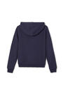 Back View of Fleece Hooded Sweatshirt opens large image - 2 of 2