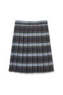 Front view of Plaid Pleated Skirt opens large image - 1 of 2