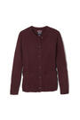 Front view of Anti-Pill Crew Neck Cardigan Sweater opens large image - 1 of 2