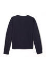 Back View of Bow Pocket Cardigan Sweater opens large image - 2 of 3