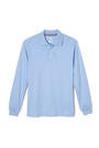Complete front view of Short Sleeve Stretch Pique Polo (Feminine Fit) opens large image - 3 of 8