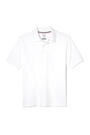 Front view of  Short Sleeve Interlock Knit Polo opens large image - 1 of 2