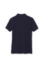 Back View of Short Sleeve Stretch Pique Polo (Feminine Fit) opens large image - 2 of 8