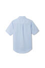 Back View of Short Sleeve Stretch Oxford Shirt opens large image - 2 of 2