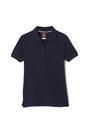 Front view of Short Sleeve Stretch Pique Polo (Feminine Fit) opens large image - 1 of 8