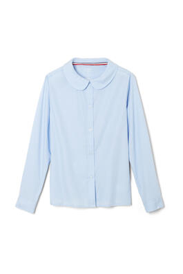  of Long Sleeve Modern Peter Pan Blouse 