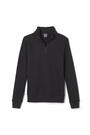 Front view of Quarter-Zip Fleece Top opens large image - 1 of 2