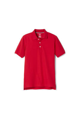 front of  Short Sleeve Pique Polos