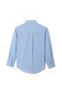 Back View of Long Sleeve Dress Shirt with Expandable Collar opens large image - 2 of 2