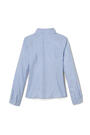 Back View of Long Sleeve Oxford Blouse with Princess Seams opens large image - 2 of 2
